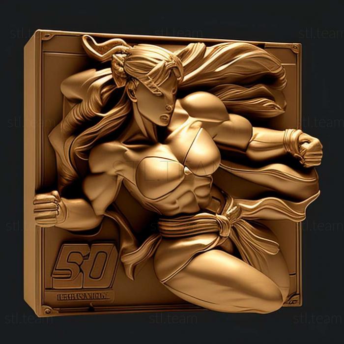 3D модель Игра Street Fighter 30th Anniversary Collection (STL)